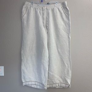 Lane Bryant Linen Capri